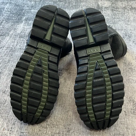 UGG Leather Black Boots - Picture 5 of 8